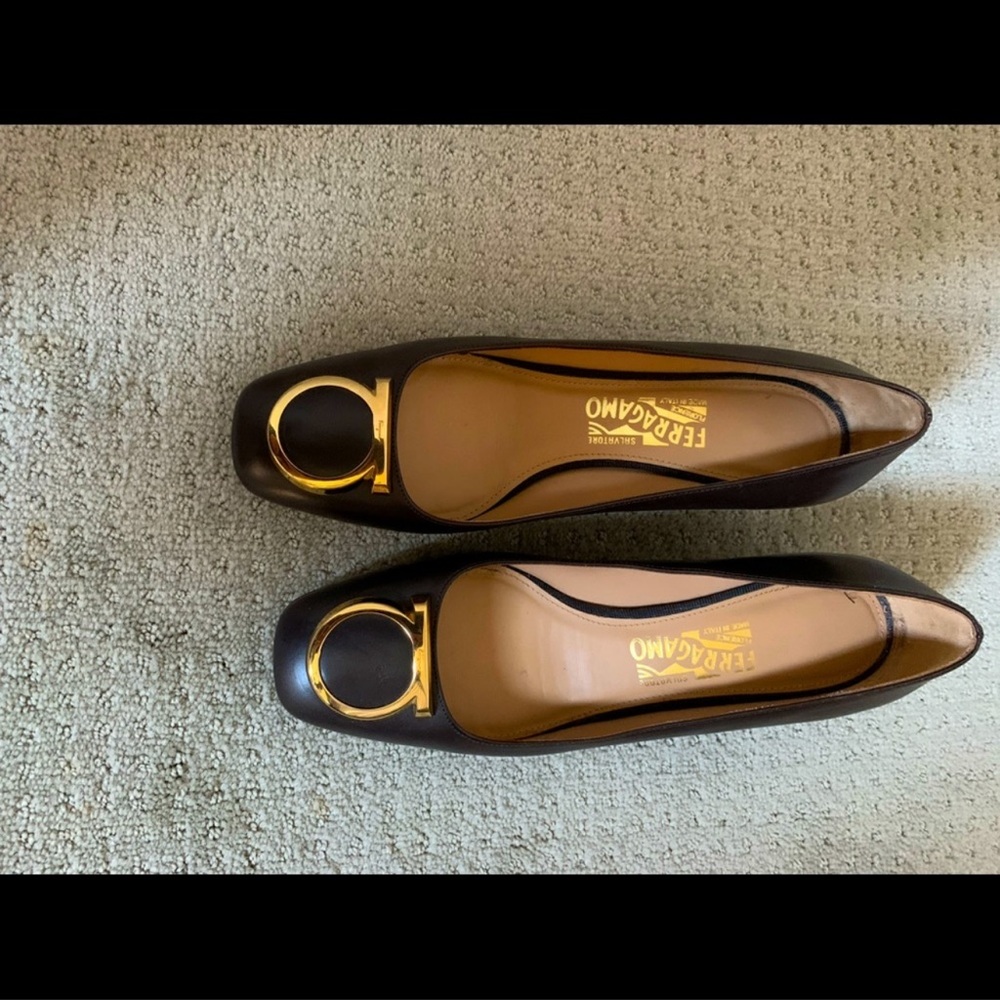 Brown Salvatore Ferragamo Shoes